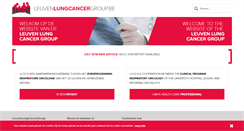 Desktop Screenshot of longkankerpatient.be
